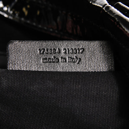 Saint Laurent Patent Large Downtown Tote Black 7 of 9
