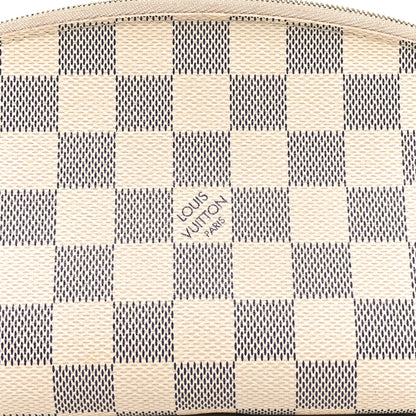 Louis Vuitton Damier Azur Cosmetic Pouch 7 of 9