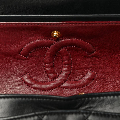 Chanel Lambskin Quilted Small Double Flap Black 18 of 26