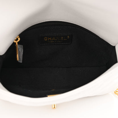 Chanel Caviar Quilted Mini CC You Flap White 5 of 11