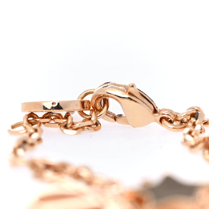 Christian Dior Metal Crystal Star CD Bracelet Gold 5 of 6