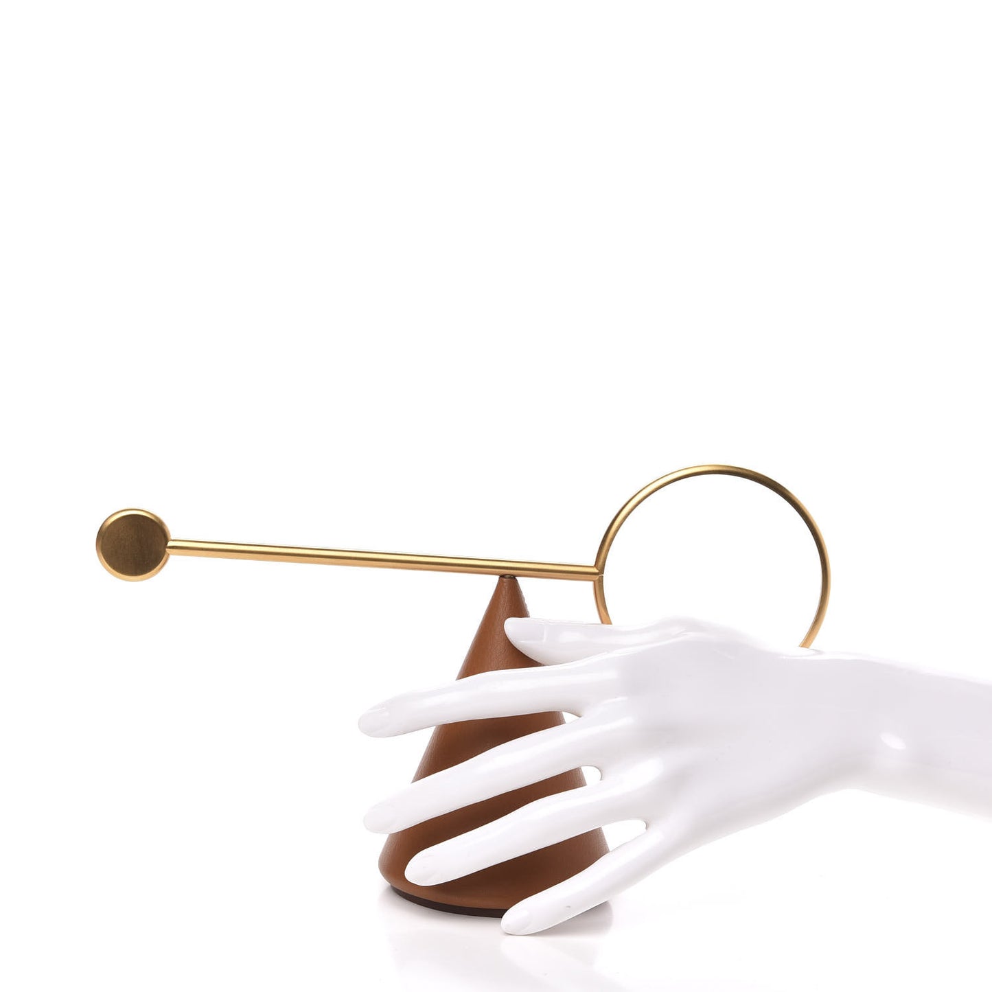 Cowhide Equilibre D'Magnifying Glass Fauve