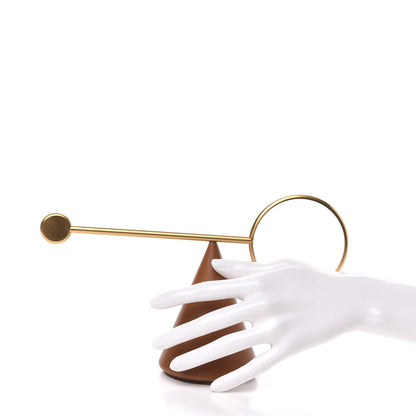Hermes Cowhide Equilibre D'Magnifying Glass Fauve 2 of 6