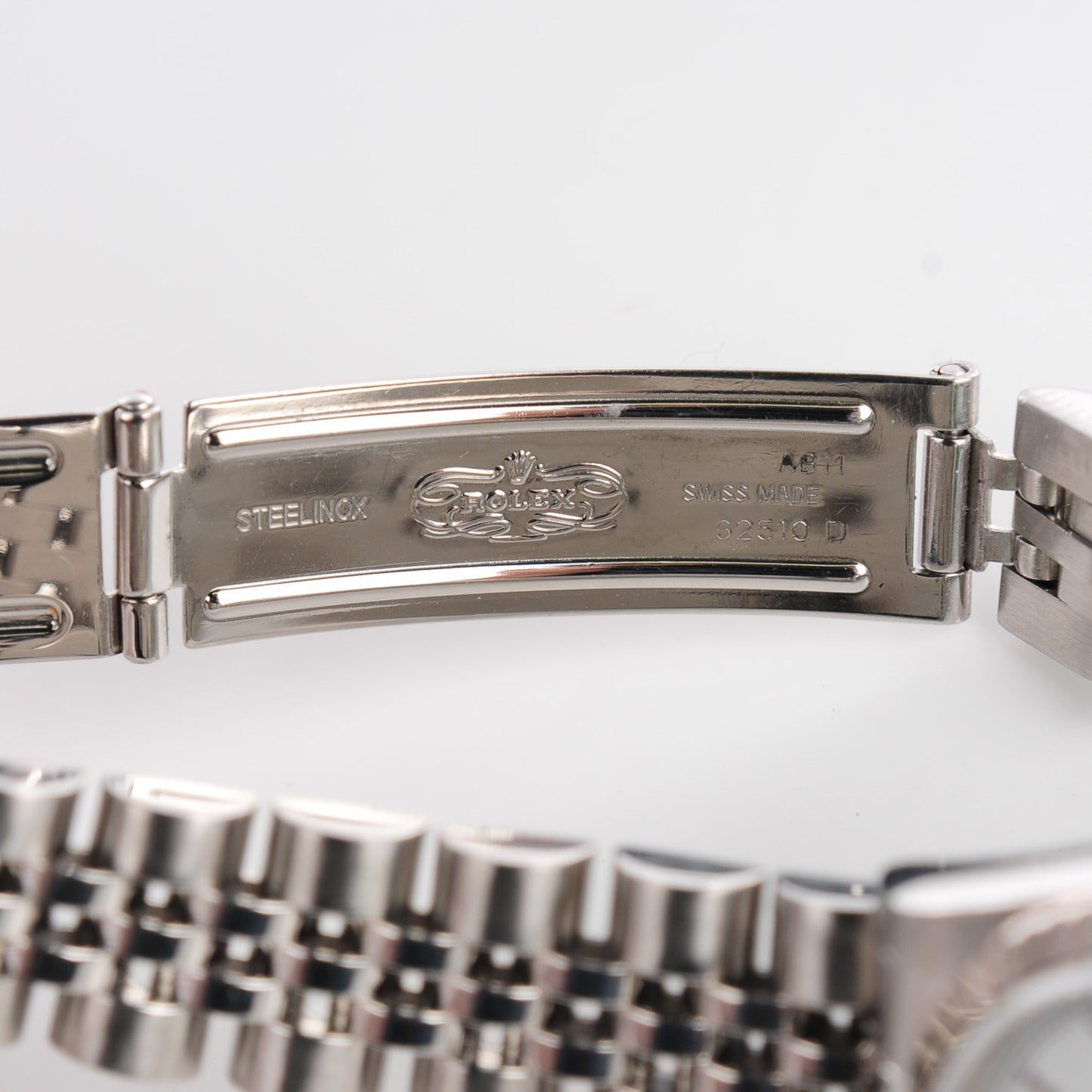 Stainless Steel 18K White Gold 26mm Oyster Perpetual Datejust Watch White Roman 179174