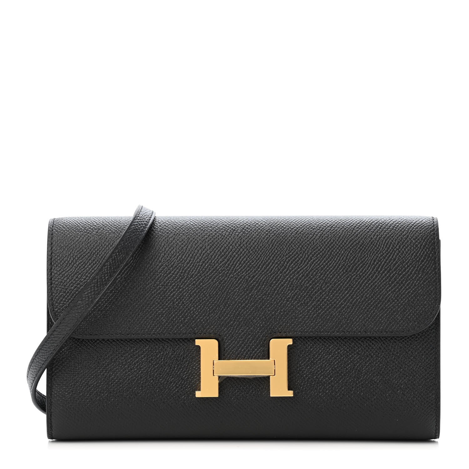Hermes Epsom Constance Wallet To Go Black 1 of 4