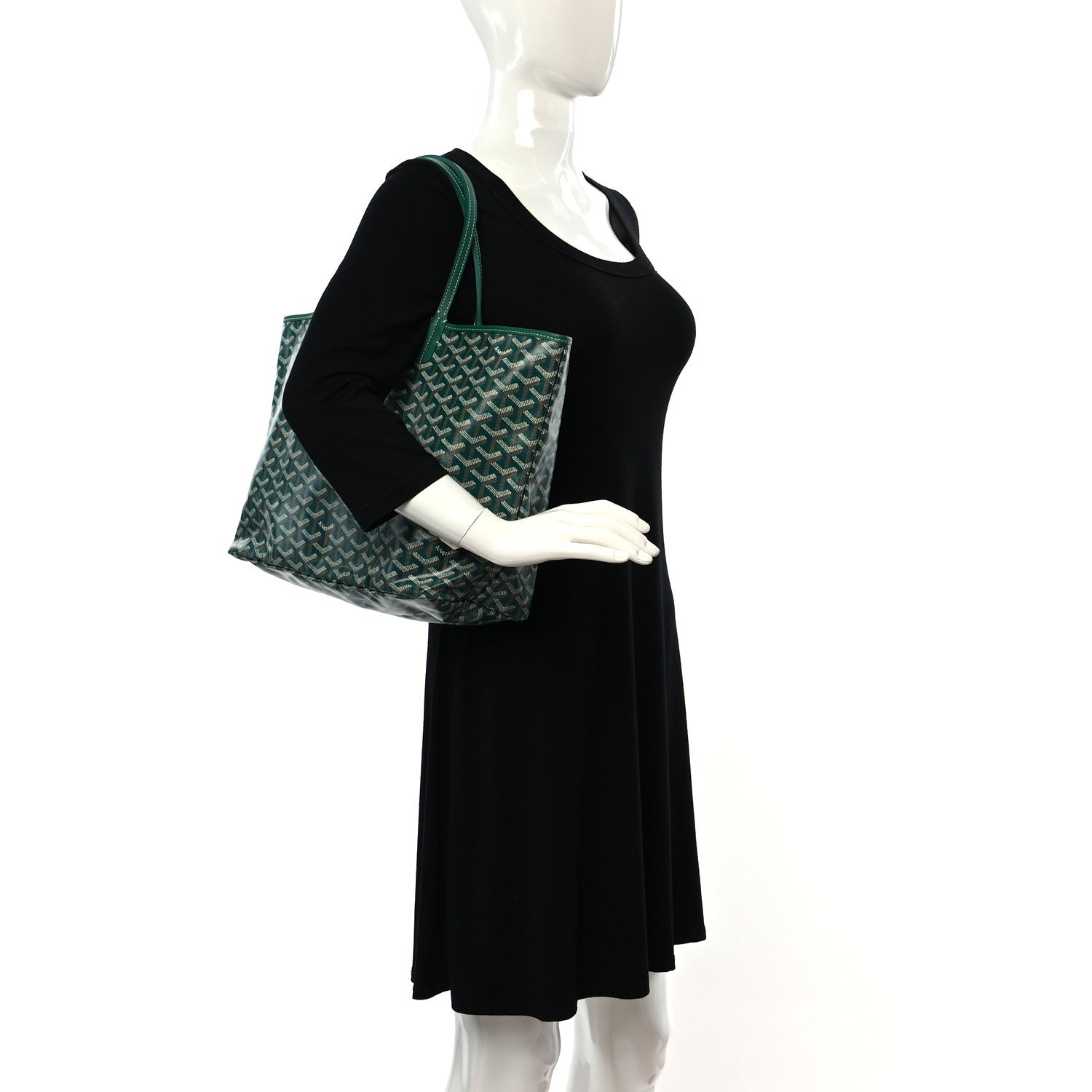 Goyard Goyardine Saint Louis PM Green 2 of 10