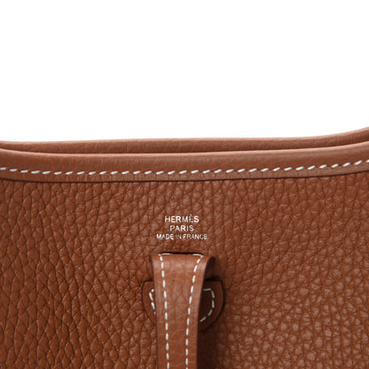 Hermes Taurillon Clemence Evelyne TPM Gold 8 of 11