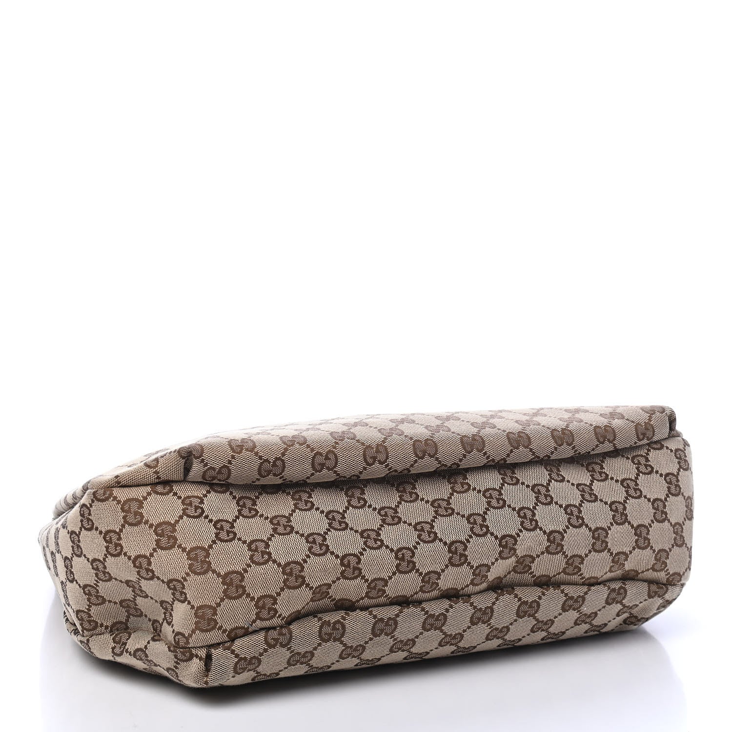 Gucci Monogram Large New Ladies Web Hobo Dark Brown 3 of 6