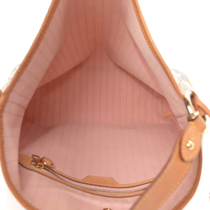 Louis Vuitton Damier Azur Delightful PM Rose Ballerine 5 of 15