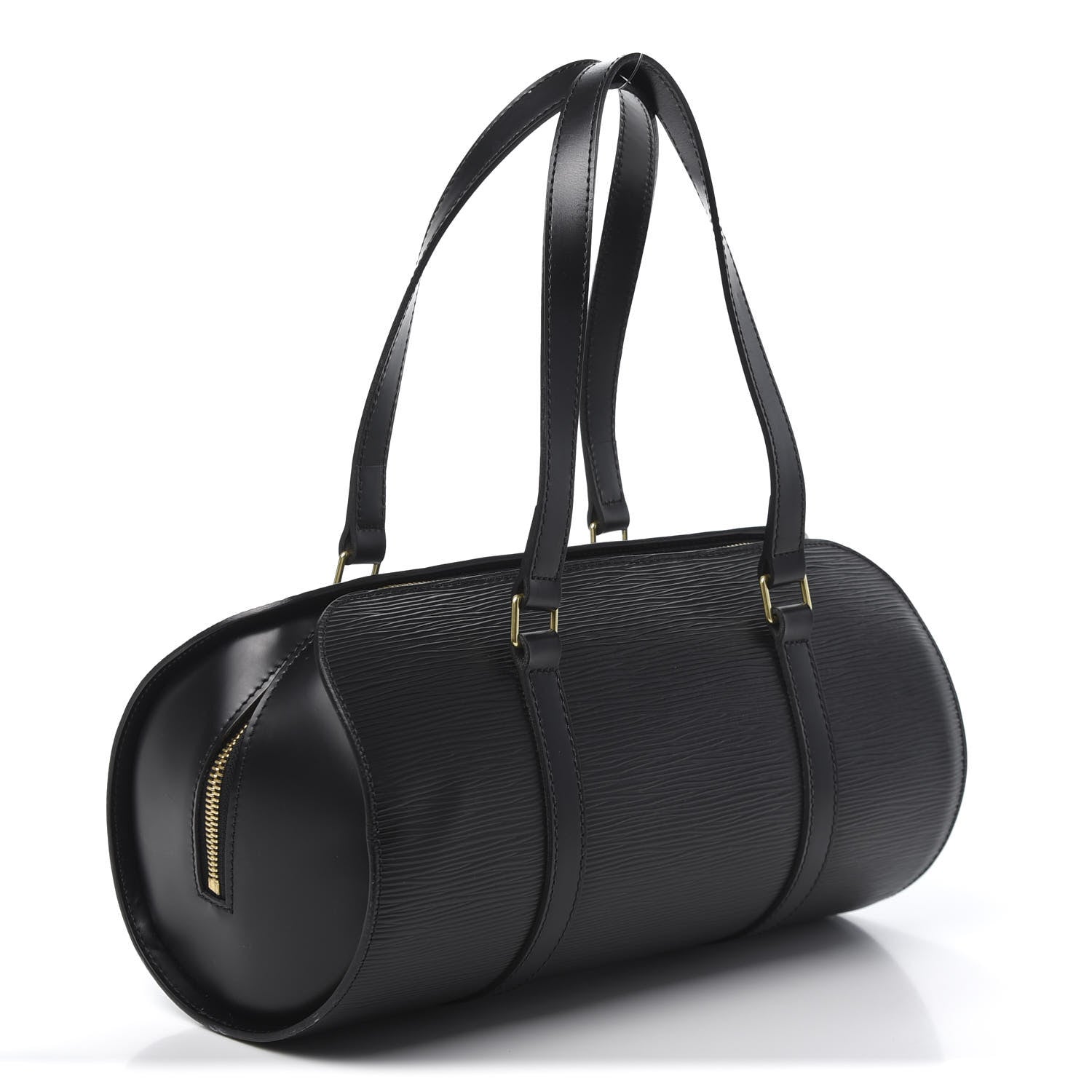 Louis Vuitton Epi Soufflot Black 3 of 9