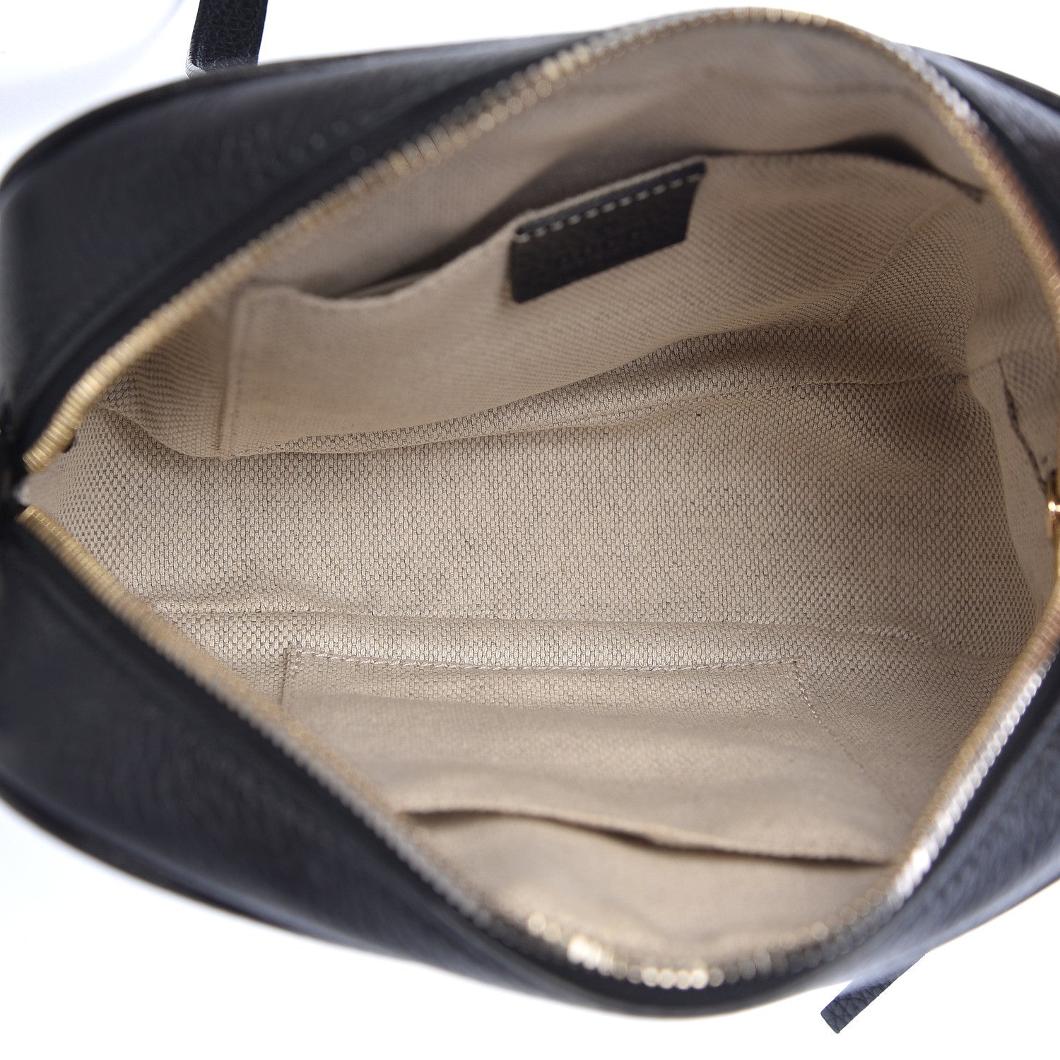 Gucci Pebbled Calfskin Small Soho Disco Bag Black 5 of 10
