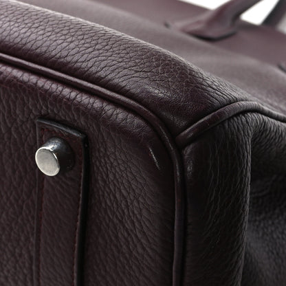 Hermes Taurillon Clemence BIRKIN 35 Prune 11 of 11