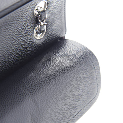 Chanel Caviar Quilted Medium Double Flap Black 11 of 12