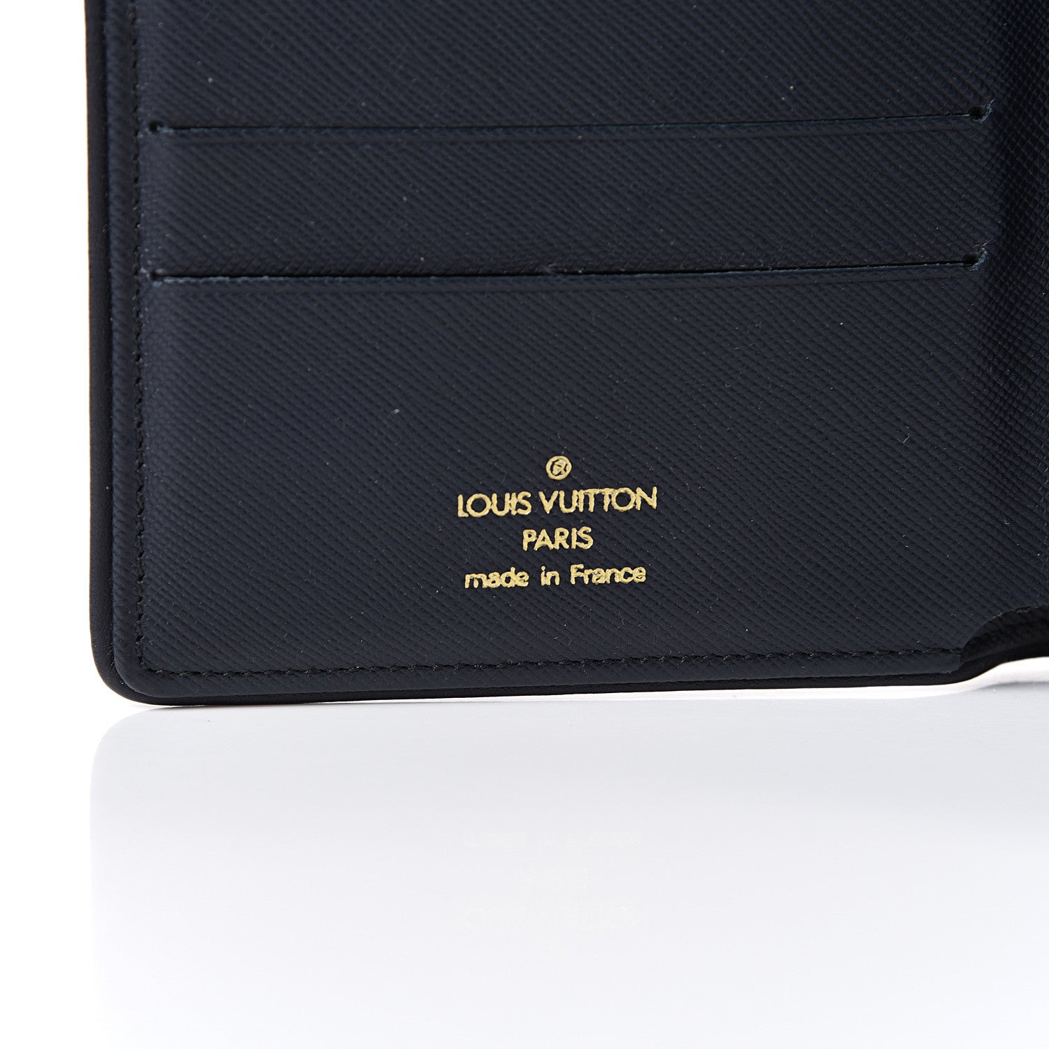 Louis Vuitton Mini Monogram Compact Wallet Blue 5 of 9