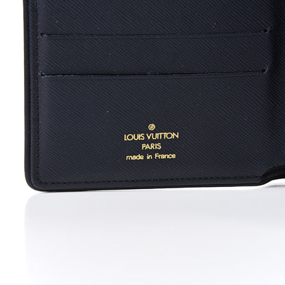 Louis Vuitton Mini Monogram Compact Wallet Blue 5 of 9