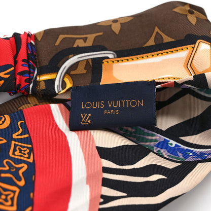 Louis Vuitton Silk Monogram Be Mindful Turban Headband 4 of 7