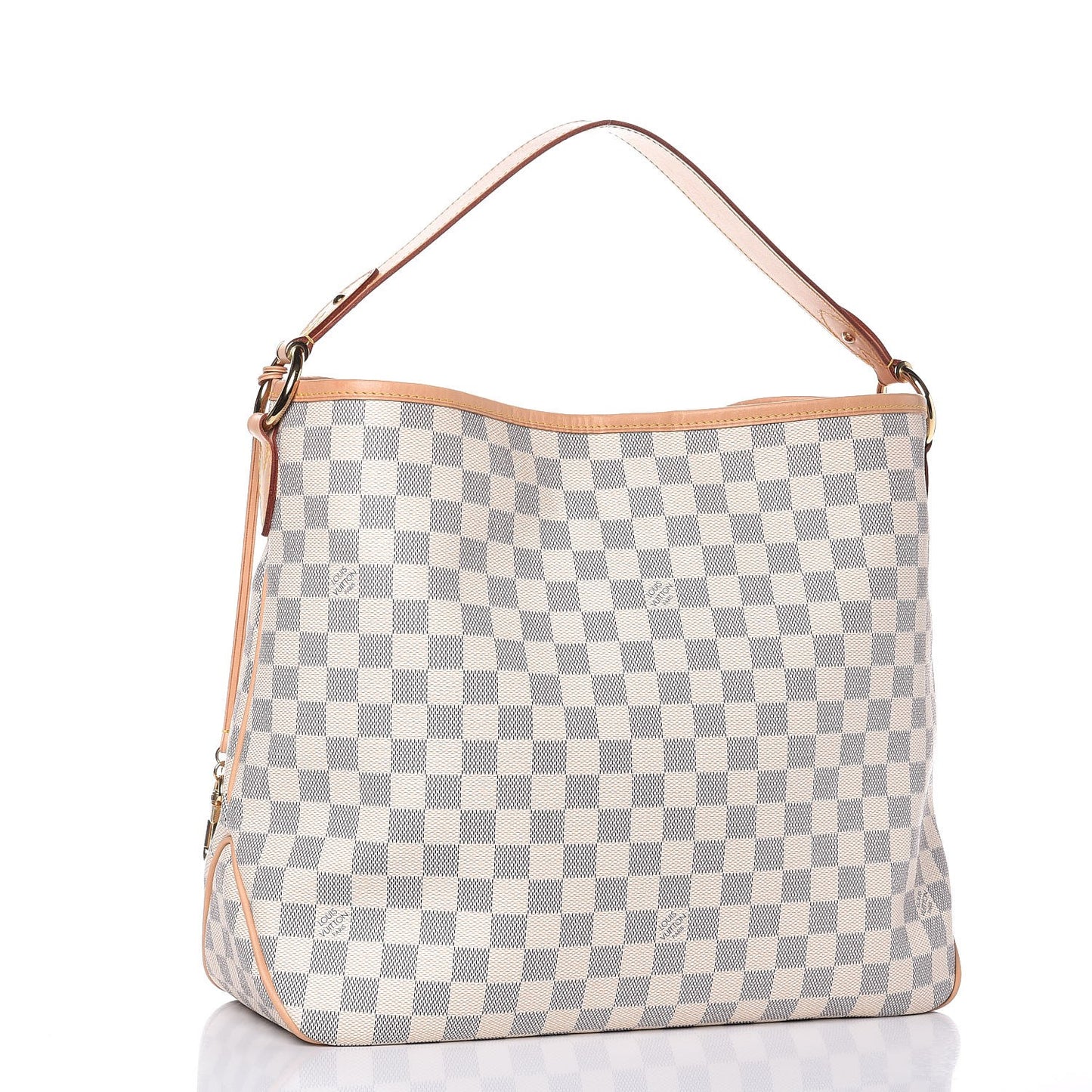 Damier Azur Delightful MM Rose Ballerine
