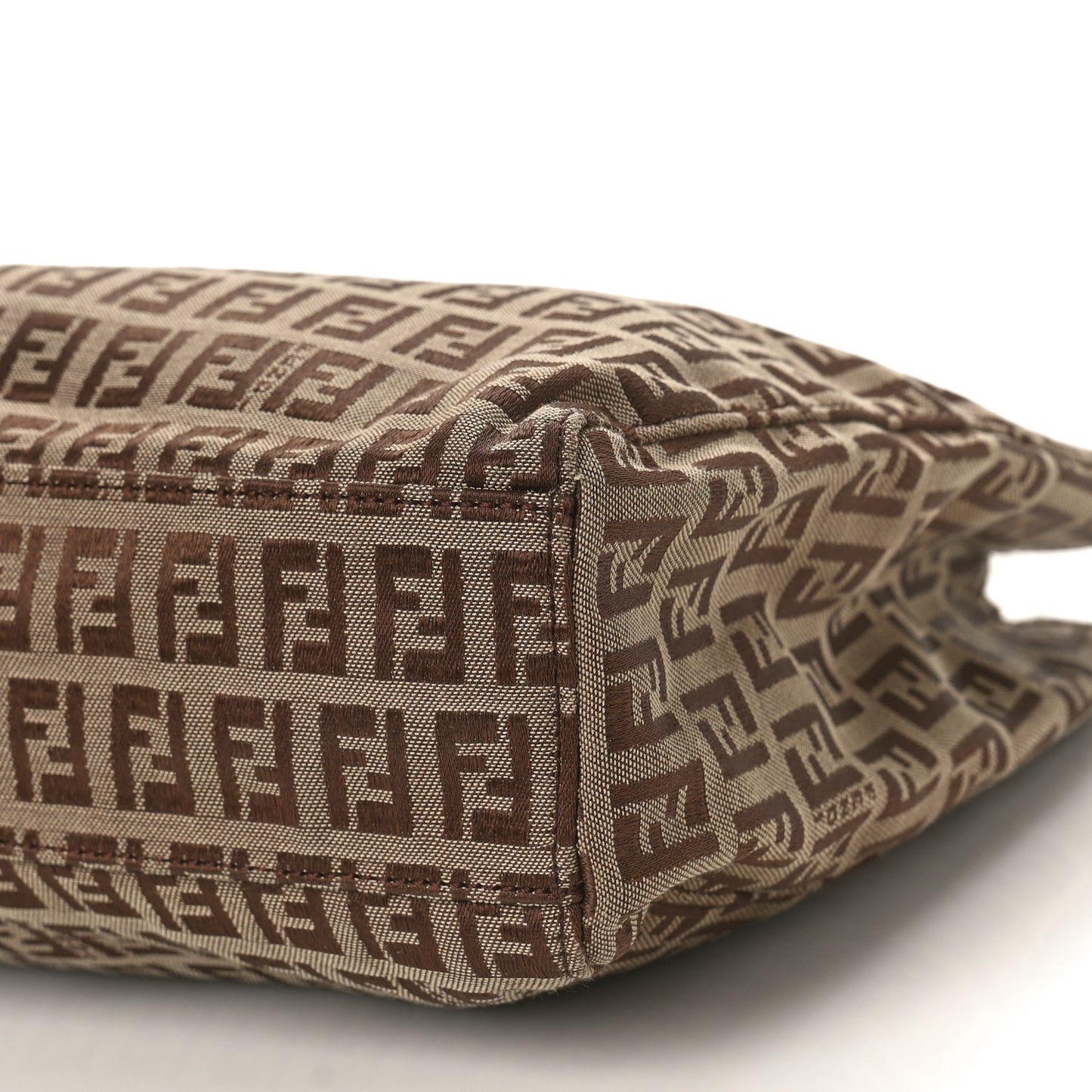 Zucchino Vitello Shoulder Tote Tobacco
