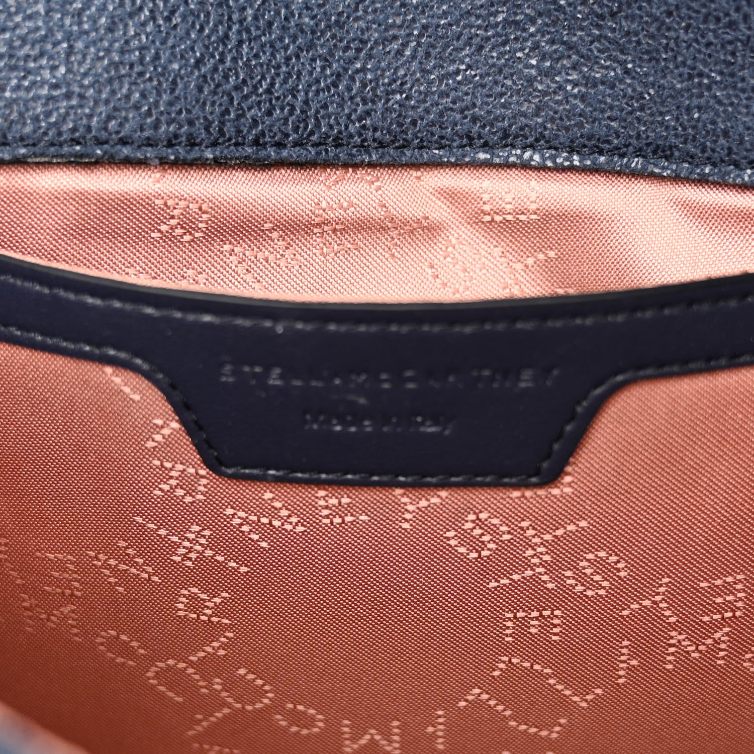 Stella McCartney Shaggy Deer Falabella Mini Crossbody Bag Navy 6 of 9