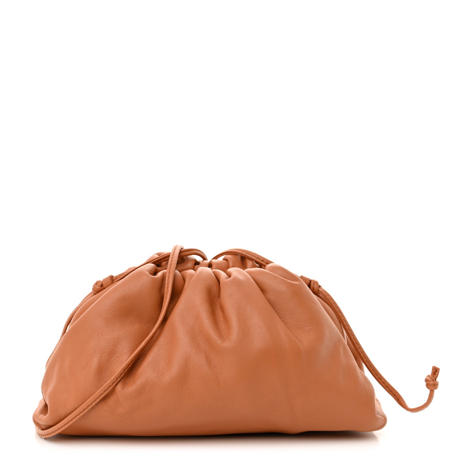 Bottega Veneta Butter Calfskin The Mini Pouch Camel 1 of 10