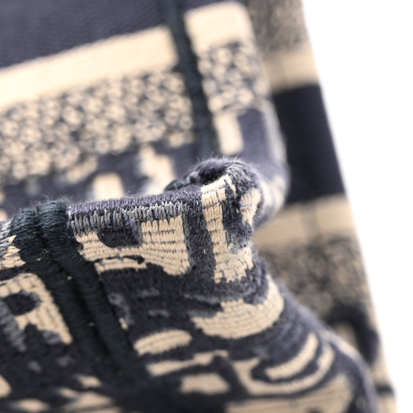 Oblique Small Book Tote Blue Multicolor