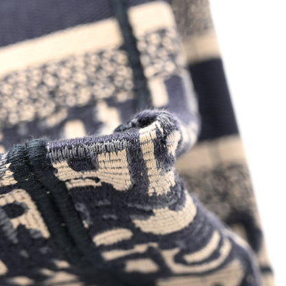 Christian Dior Oblique Small Book Tote Blue Multicolor 11 of 15