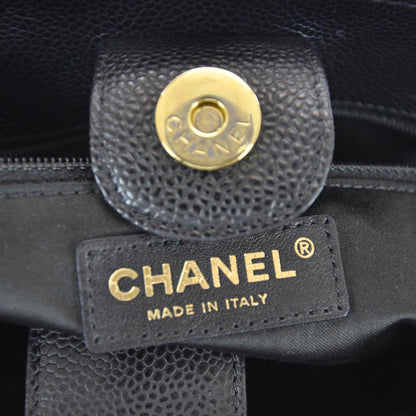 Chanel Caviar Petit Shopping Tote PST Black 9 of 11