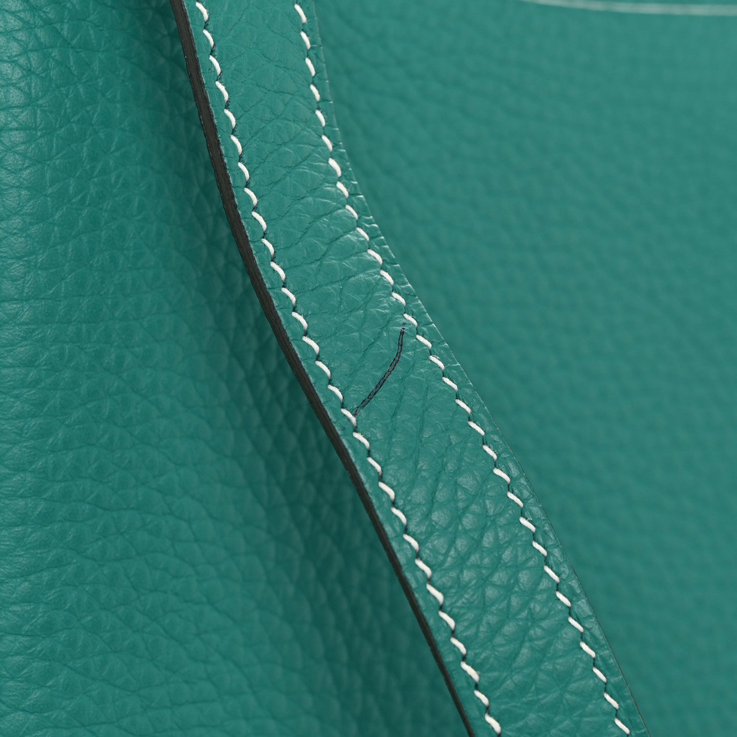 Hermes Taurillon Clemence Halzan 31 GM Vert Verone 10 of 10