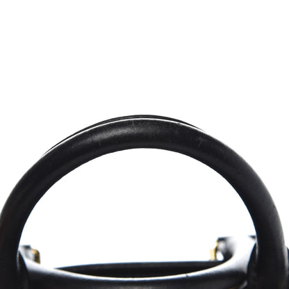 Loewe Grained Calfskin Cruz Tote Black 10 of 10