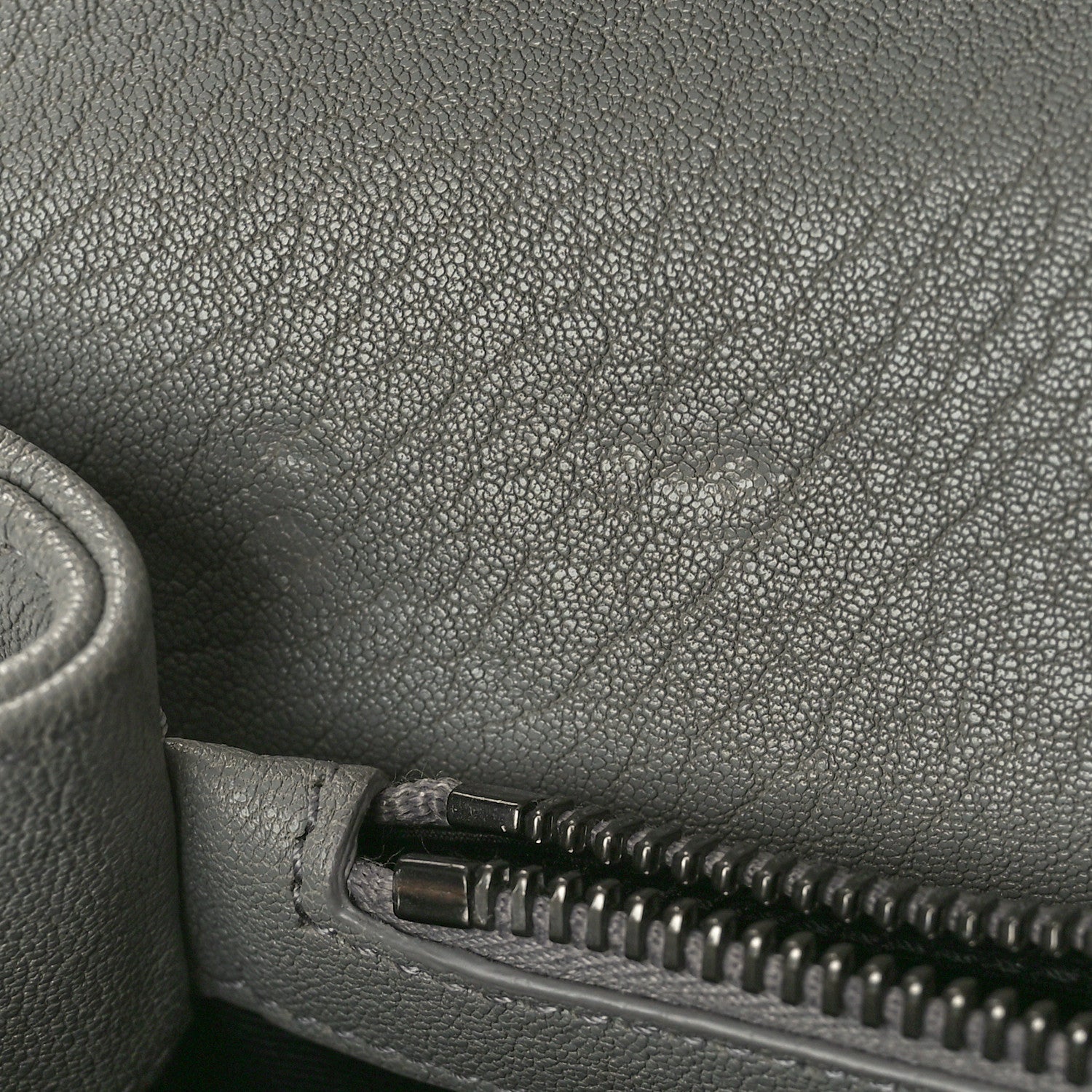 Saint Laurent Sheepskin Matelasse Chevron Monogram Medium College Bag New Stone Grey 13 of 15