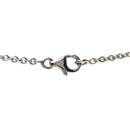 Cartier 18K White Gold Interlocking LOVE Necklace 5 of 7