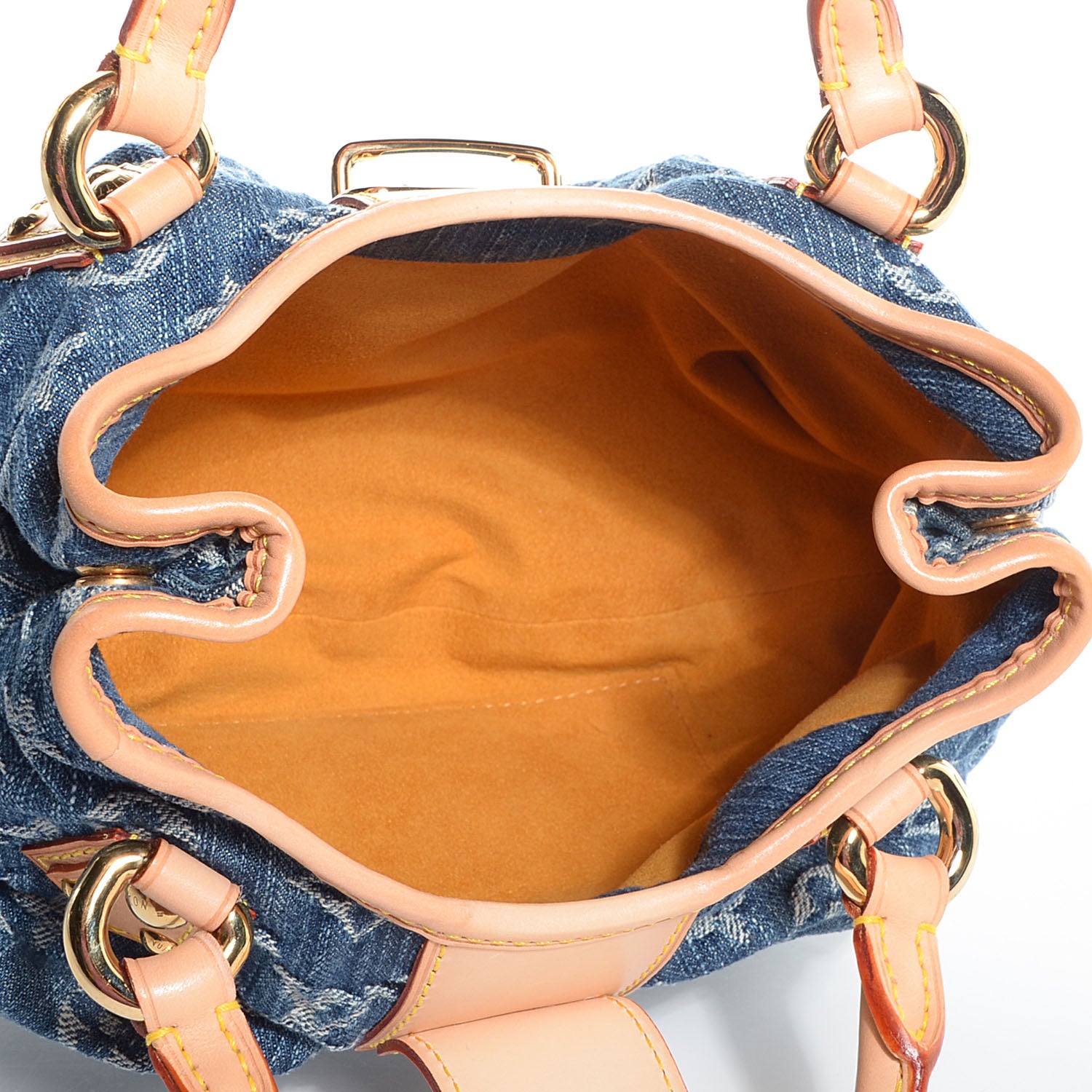 Louis Vuitton Denim Pleaty Blue 5 of 7