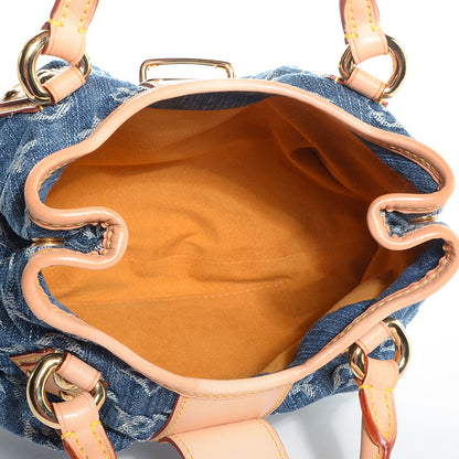 Louis Vuitton Denim Pleaty Blue 5 of 7
