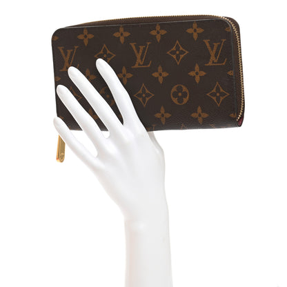 Louis Vuitton Monogram Zippy Wallet Fuchsia 2 of 8