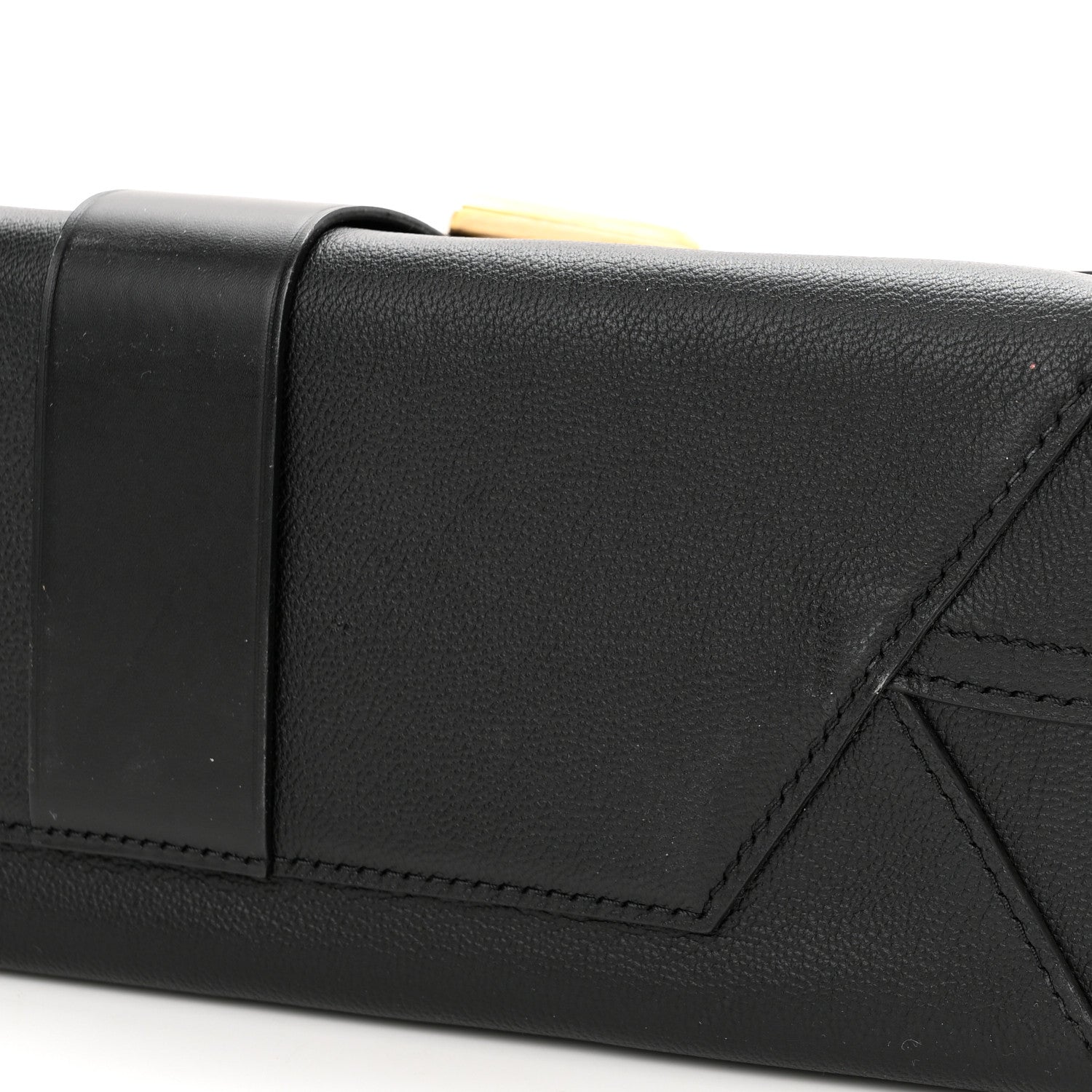 Louis Vuitton Calfskin Monogram Very One Handle Black 10 of 12