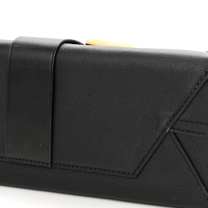 Louis Vuitton Calfskin Monogram Very One Handle Black 10 of 12