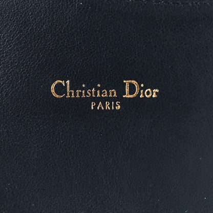 Christian Dior Oblique Saddle Lotus Wallet Blue 6 of 15