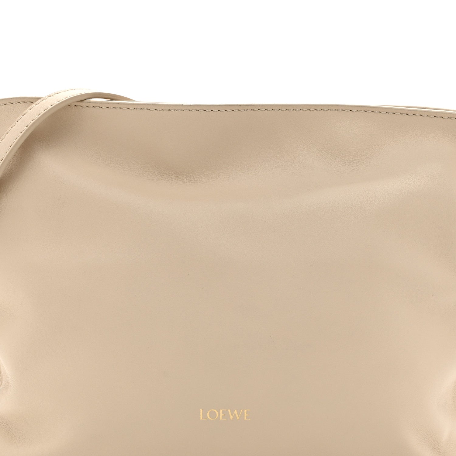 Loewe Calfskin Mini Flamenco Knot Clutch Angora 8 of 10