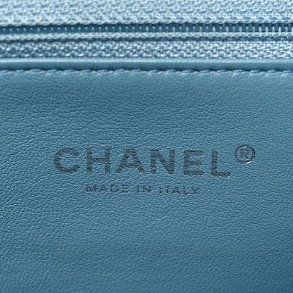 Chanel Sequin Large Waterfall Flap Light Blue 6 of 10