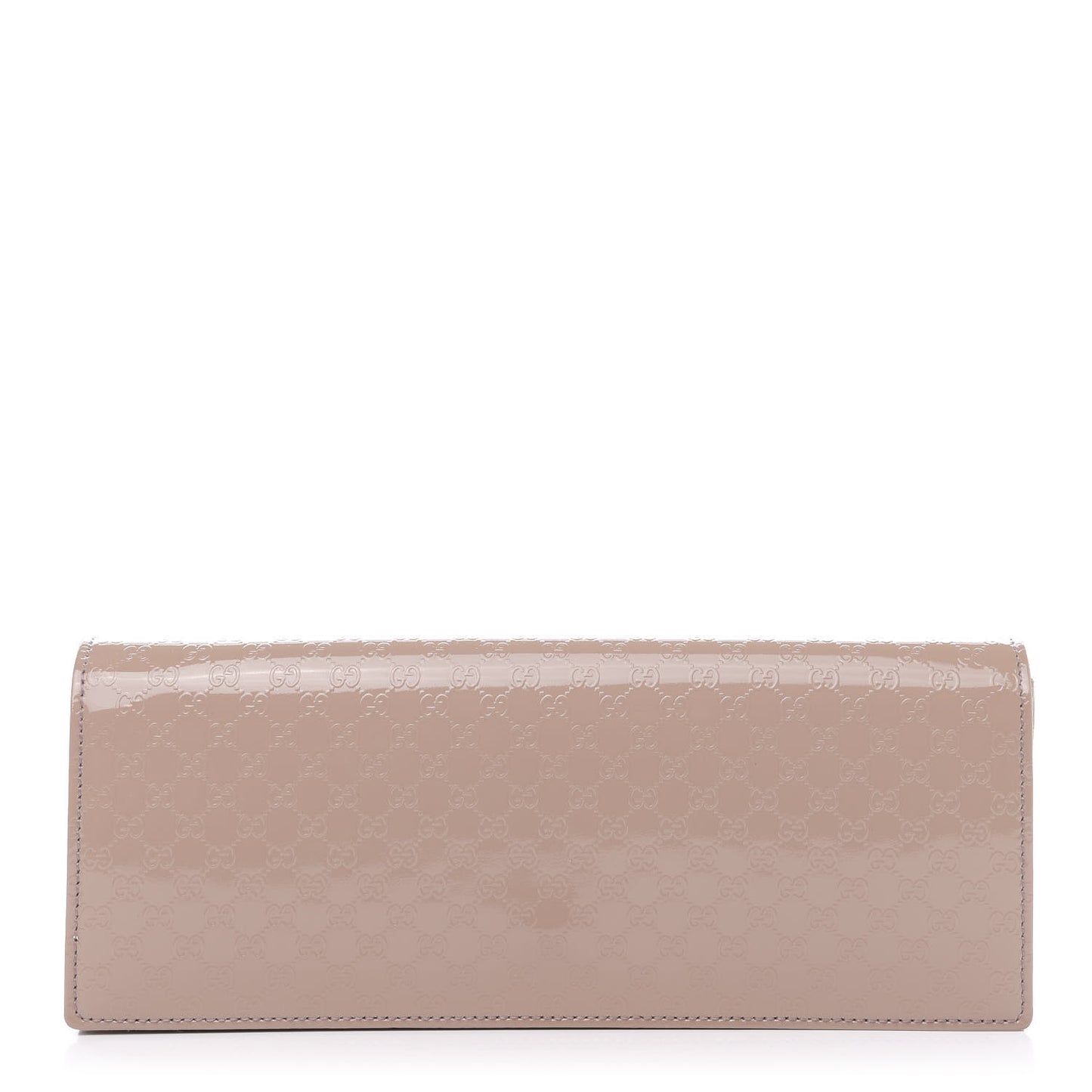 Patent Microguccissima Small Broadway Clutch Dark Cipria