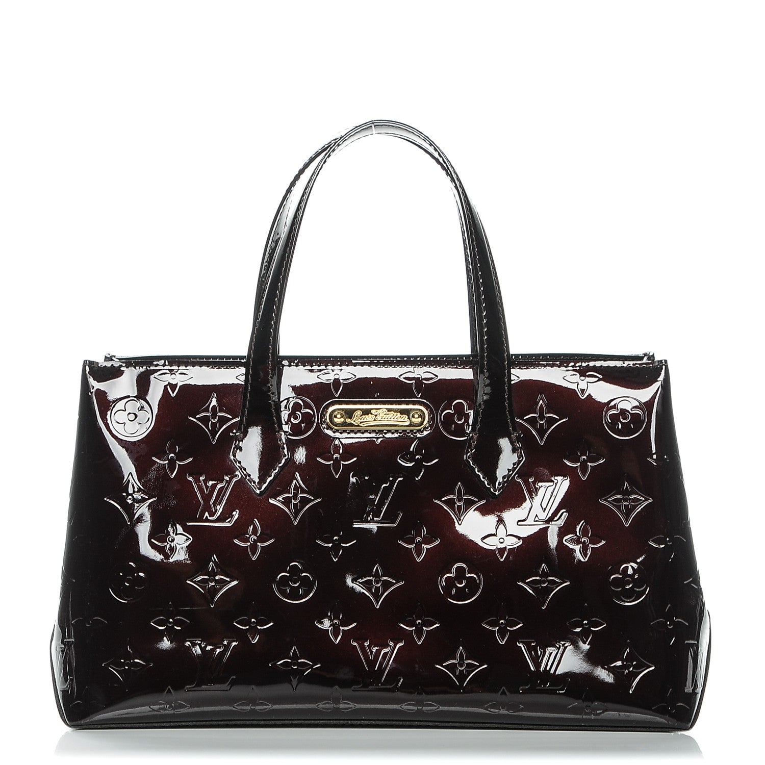 Louis Vuitton Vernis Wilshire PM Amarante 1 of 7