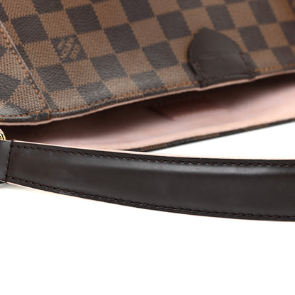 Louis Vuitton Damier Ebene Caissa Hobo Rose Ballerine 19 of 20