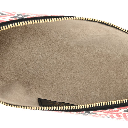 Louis Vuitton Monogram Giant Crafty Elizabeth Pencil Pouch Creme Rouge Black 5 of 8