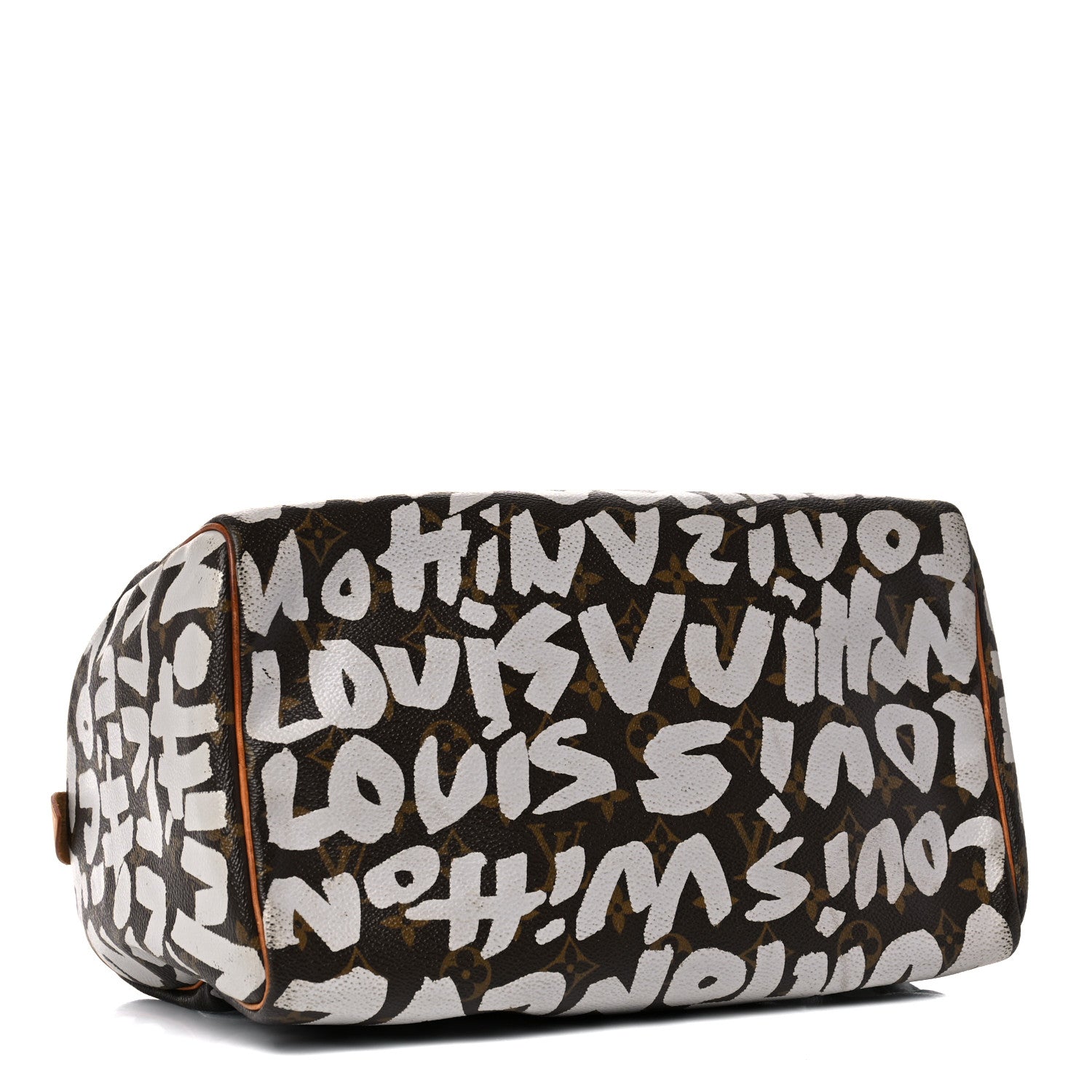Louis Vuitton Monogram Graffiti Speedy 30 Silver 4 of 29