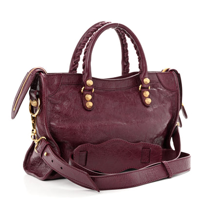 Balenciaga Agneau Giant 12 Gold Hardware S City Violet Prune 4 of 11