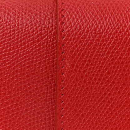 Christian Dior Grained Calfskin 30 Montaigne Flap Bag Red 11 of 11