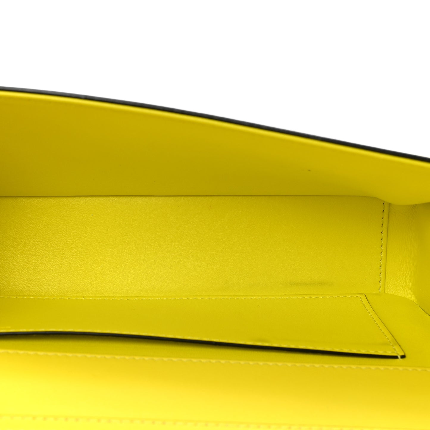 Calfskin Vlogo Loco Shoulder Bag Bright Lemon