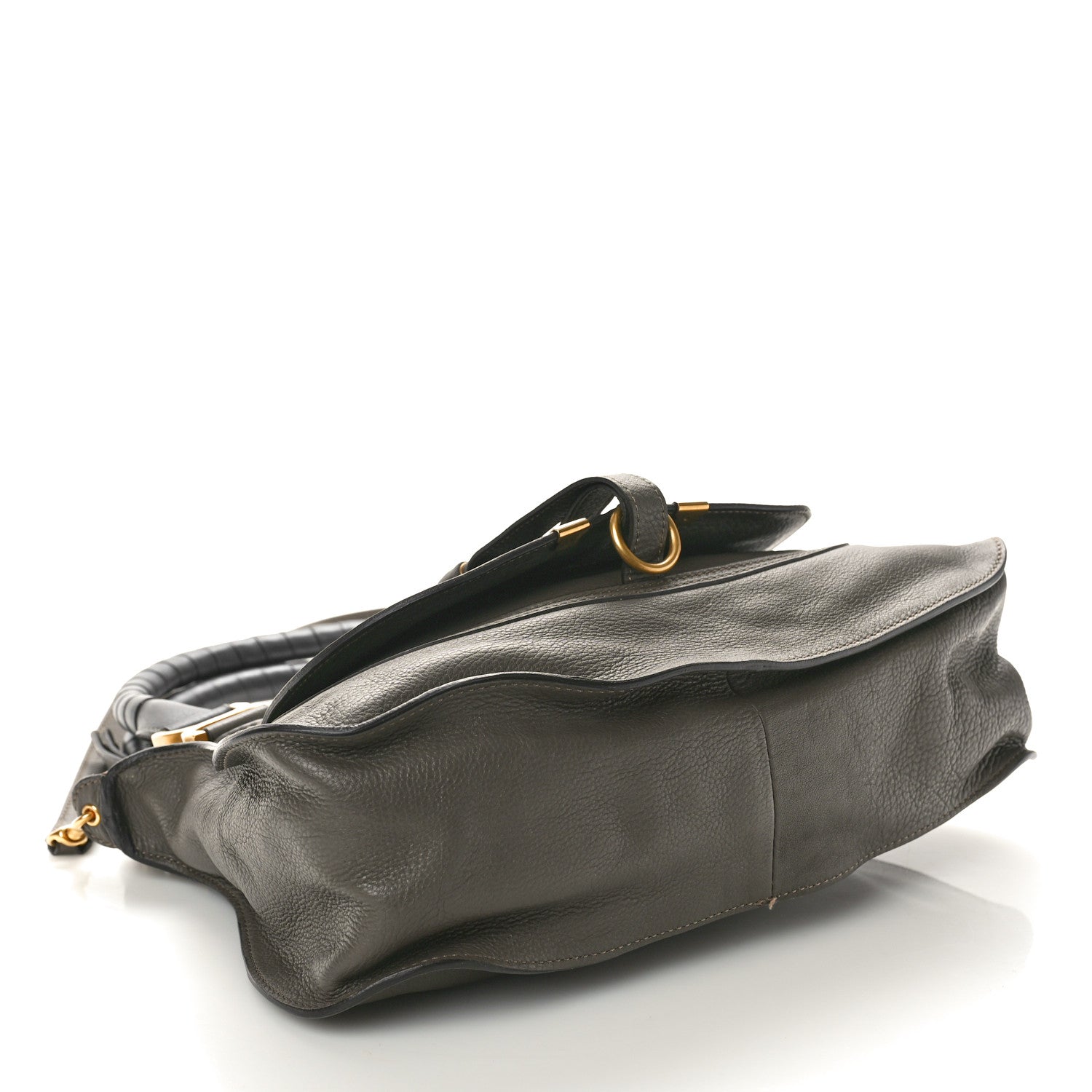 Chloe Calfskin Medium Marcie Satchel Anchor Grey 4 of 10