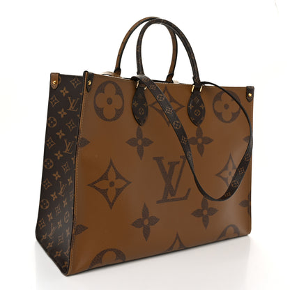 Louis Vuitton Reverse Monogram Giant Onthego GM 3 of 10