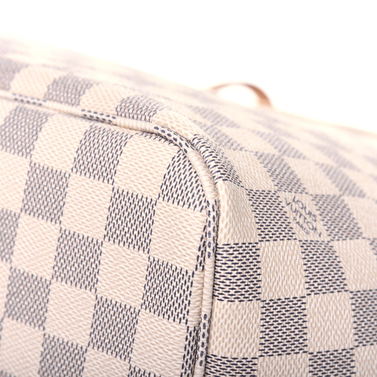 Louis Vuitton Damier Azur Neo Neverfull MM Rose Ballerine 12 of 12